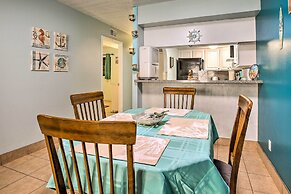 Walk to Beach: Ocean-view Galveston Condo!