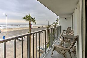 Walk to Beach: Ocean-view Galveston Condo!