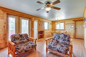 Cozy Three Bears Resort Cabin w/ Deck in Warrens!