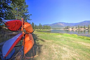 Scenic Riverfront Retreat w/ Hot Tub & Kayaks!