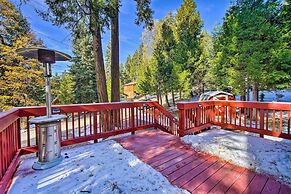 Running Springs Cabin w/ Deck + Forest Views