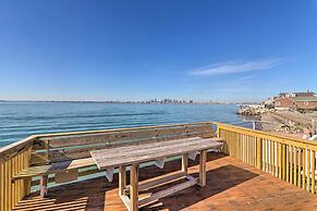 Waterfront Retreat w/ Deck ~ 7 Mi to Boston!