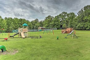 Furnished Deck + Fire Pit: Lake Wallenpaupack Home