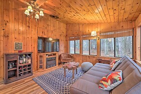 Furnished Deck + Fire Pit: Lake Wallenpaupack Home