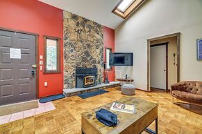 Furnished Deck + Fire Pit: Lake Wallenpaupack Home