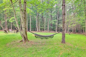 Furnished Deck + Fire Pit: Lake Wallenpaupack Home