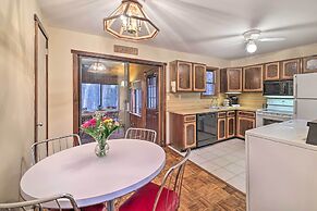 Furnished Deck + Fire Pit: Lake Wallenpaupack Home