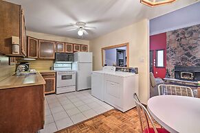 Furnished Deck + Fire Pit: Lake Wallenpaupack Home