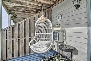 Central Studio w/ Deck: Walk to Shops & Dining!