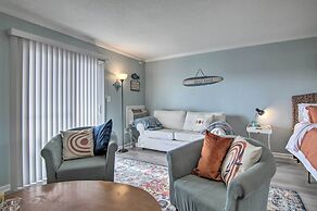 Central Studio w/ Deck: Walk to Shops & Dining!