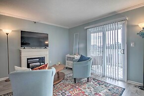 Central Studio w/ Deck: Walk to Shops & Dining!