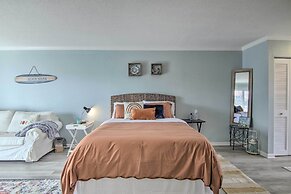 Central Studio w/ Deck: Walk to Shops & Dining!