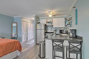 Central Studio w/ Deck: Walk to Shops & Dining!