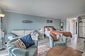 Central Studio w/ Deck: Walk to Shops & Dining!