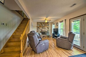 Lakefront Rocky Mount Retreat w/ Swim Dock!