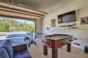 Hot Tub, Game Room & 2 Decks: Luxe Big Bear Home