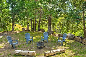 10 Acres w/ Stunning Views: Apple Hill Home!