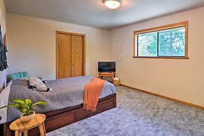 10 Acres w/ Stunning Views: Apple Hill Home!