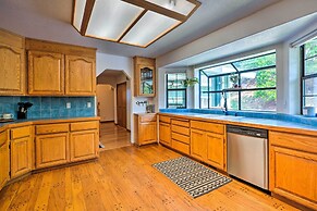 10 Acres w/ Stunning Views: Apple Hill Home!