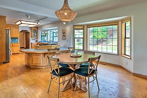 10 Acres w/ Stunning Views: Apple Hill Home!