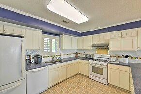 Waterfront Harkers Island Home: Sunset View & Dock