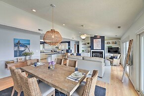 Waterfront Harkers Island Home: Sunset View & Dock