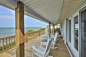 Waterfront Harkers Island Home: Sunset View & Dock
