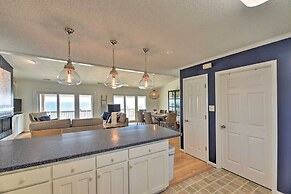 Waterfront Harkers Island Home: Sunset View & Dock