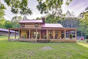 Restored Buchanan Log Cabin on 9-mile Creek!