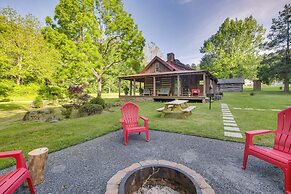Restored Buchanan Log Cabin on 9-mile Creek!