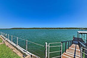 Lakefront Brownwood Home w/ Private Boat Dock