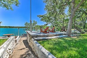 Lakefront Brownwood Home w/ Private Boat Dock