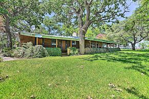 Lakefront Brownwood Home w/ Private Boat Dock