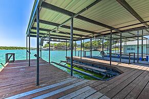 Lakefront Brownwood Home w/ Private Boat Dock