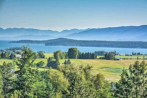 Flathead Lake Views: Scenic & Spacious Retreat!