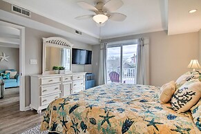 Ocean City Condo: Spacious Balcony, Walk to Beach!
