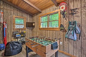 Pocono Log Cabin: Fireplace, Fire Pits & Amenities