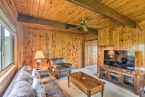 Lakefront Home w/ Game Room, Kayaks, & Fire Pit