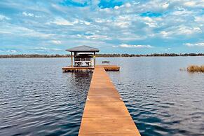 Lakefront Home w/ Game Room, Kayaks, & Fire Pit