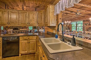 Secluded Cabin w/ Spacious Kitchen & Dining Area!