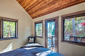 Walk to Dock & Tahoe City: Modern Lakeside Cabin