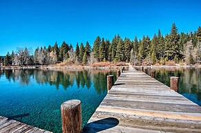 Walk to Dock & Tahoe City: Modern Lakeside Cabin