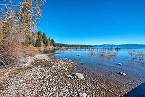 Walk to Dock & Tahoe City: Modern Lakeside Cabin