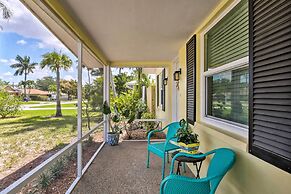 Tasteful Home w/ Patio + Grill < 2 Mi to Beach!