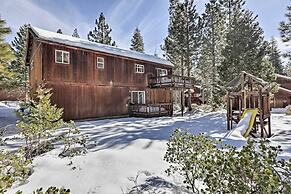 7 Mi to Northstar Resort: Tahoe Vista Family Cabin