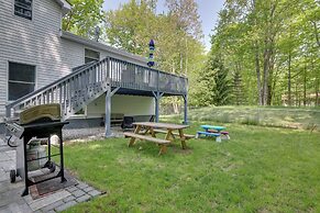 Poconos Family Getaway w/ Fire Pit & 2 Game Rooms