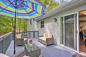 Hot Tub & 2 Game Rooms: Family Poconos Getaway!