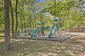 Hot Tub & 2 Game Rooms: Family Poconos Getaway!