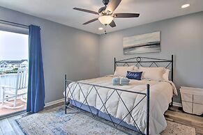 Walk to Maryland Beach: Canal-front Escape w/ Dock