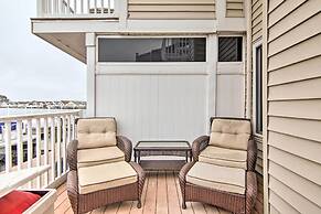 Walk to Maryland Beach: Canal-front Escape w/ Dock